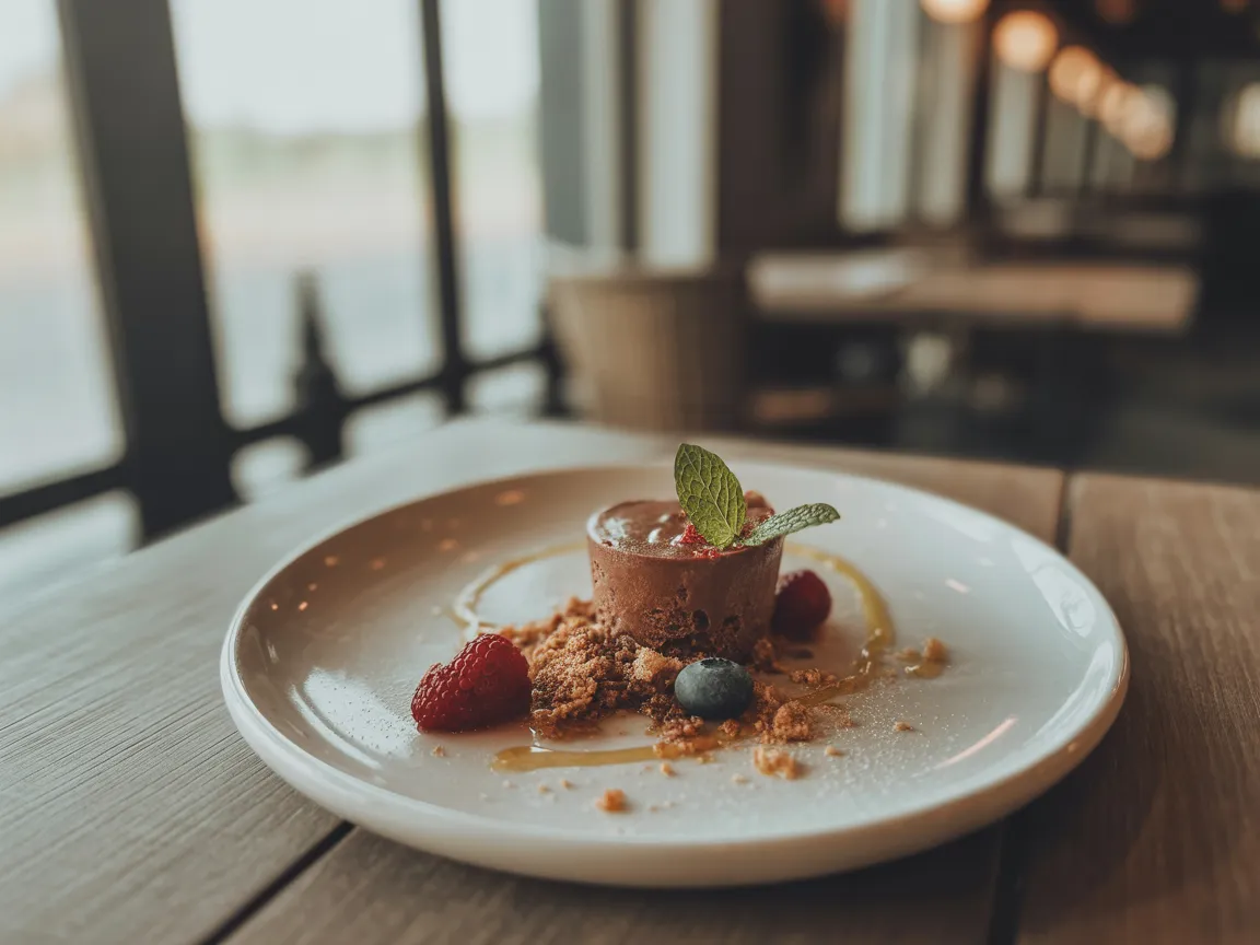 Dessert maison - Restaurant Test Mios